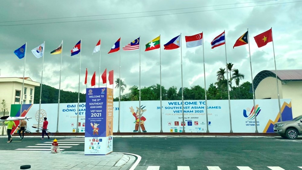 Công tác tuyên truyền cổ động trực quan tạo khí thế chào đón SEA Games 31